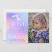 Invitation de sirène étincelante (Devant)