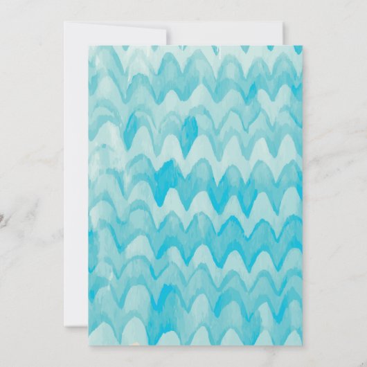 Invitation de sirène pirate (Dos)