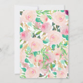 Invitation De Sirène Sous L'Invitation De La Mer (Dos)