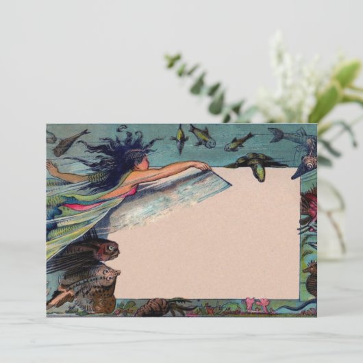 Invitation de sirènes Vintages (Debout devant)