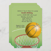 Invitation de Slam Dunk (Devant / Derrière)