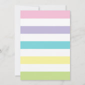 Invitation de Sleepover, fête de Stwood Anniversai (Dos)