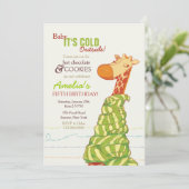 Invitation de Snug Giraffe (Debout devant)