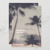 Invitation de Soiree (Devant / Derrière)