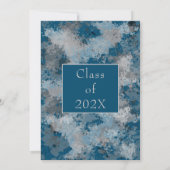 Invitation de soirée artistique et élégante (Dos)