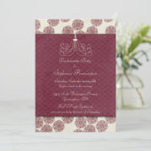 invitation de soirée chic et Vintage (Debout devant)