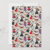 Invitation de soirée costume enfant Halloween (Dos)