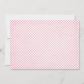 invitation de soirée cowgirl avec bottes et fer à (Dos)