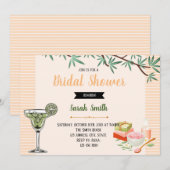 Invitation de soirée faciale mini Margarita (Devant / Derrière)