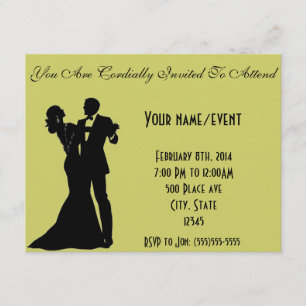 Invitation de soirée officielle