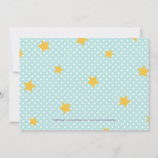 Invitation de soirée pyjamas (Dos)