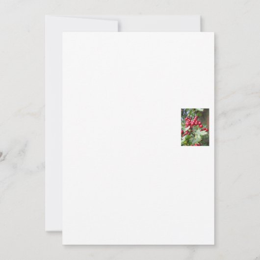 INVITATION DE SOLSTICE HIVER (Dos)