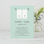 Invitation de son Wedding shower et de ses collabo (Debout devant)