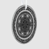 Invitation de sorcière de lune Mandala Triple Moon (devant)