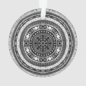 Invitation de sorcière de lune Mandala Triple Moon (dos)