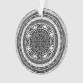 Invitation de sorcière de lune Mandala Triple Moon (devant)