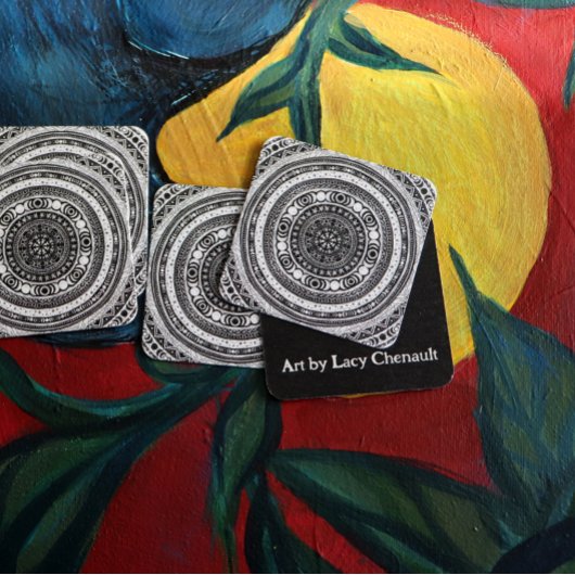 Invitation de sorcière de lune Mandala Triple Moon