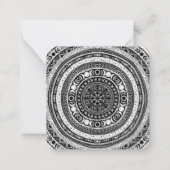 Invitation de sorcière de lune Mandala Triple Moon (Devant)