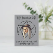 🧙♀️ Invitation de sorcière effrayante pour Hallo (Debout devant)