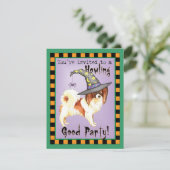 Invitation de Sorcière Papillon (Debout devant)