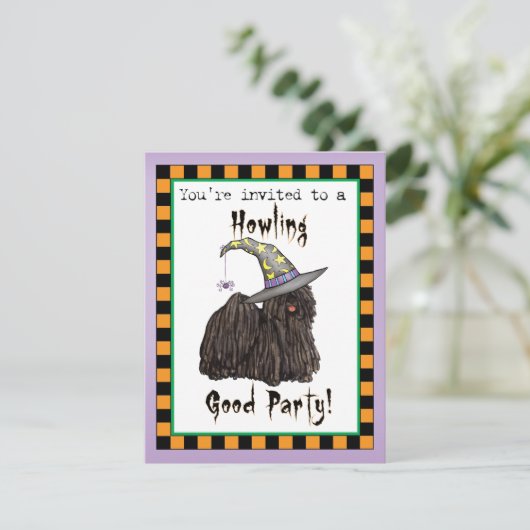 Invitation de Sorcière Puli (Debout devant)