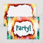 Invitation de souffle de partie (Devant / Derrière)