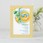 Invitation de sourire de Sun (Debout devant)