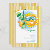 Invitation de sourire de Sun (Devant / Derrière)