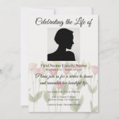 Invitation de souvenir pastel (Devant)