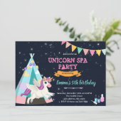 Invitation de spa de Unicorn (Debout devant)