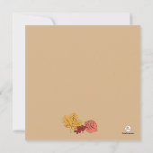 Invitation de spectacle de chute (Dos)