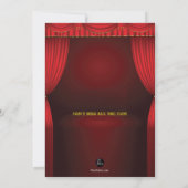 Invitation de spectacle de magie (Dos)