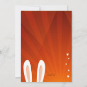 Invitation de spectacle de magie (Dos)