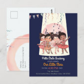 Invitation de spectacle de Tiny Dancers – Studio p (Devant / Derrière)