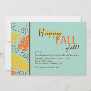 Invitation de Splendor Automne
