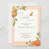 Invitation de Sprinkle Bébé Mignon Recto-Verso (Devant)