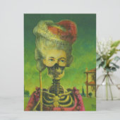 Invitation De Squelette Pour Toutes Les Occasions (Debout devant)