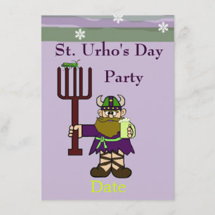 Invitation de St. Urho's Day Party
