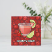 Invitation de Strawberry Daiquiri (Debout devant)