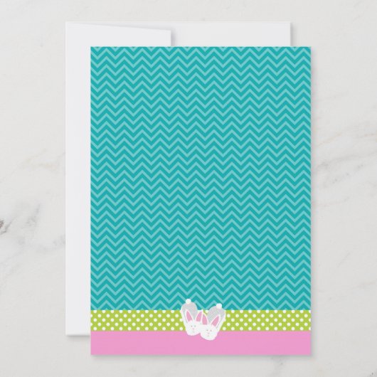 Invitation de style de pyjama et de tableau de (Dos)