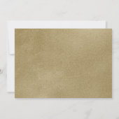 Invitation de style vintage pour le 50e anniversai (Dos)