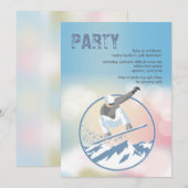 Invitation de surfeur de crêtes élevées (Devant / Derrière)