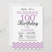 Invitation de surprise pour les 100 ans avec Chevr (Devant)