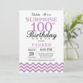 Invitation de surprise pour les 100 ans avec Chevr (Debout devant)