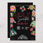 Invitation DE SWEATER PARTY CHRISTMAS TACKY SWEATE (Devant / Derrière)