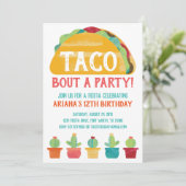 Invitation de Taco Bout (Debout devant)
