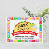 Invitation de Tacos et Tequila Party (Debout devant)