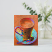 Invitation de tasse de thé (Debout devant)