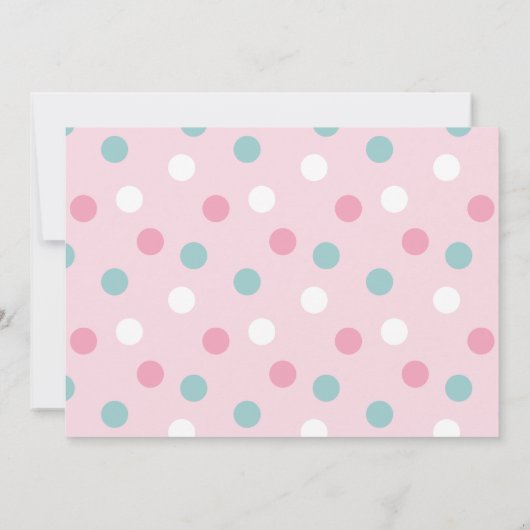 Invitation de Teddy Bear 2e anniversaire (Dos)