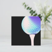 Invitation de tee de golf (Debout devant)